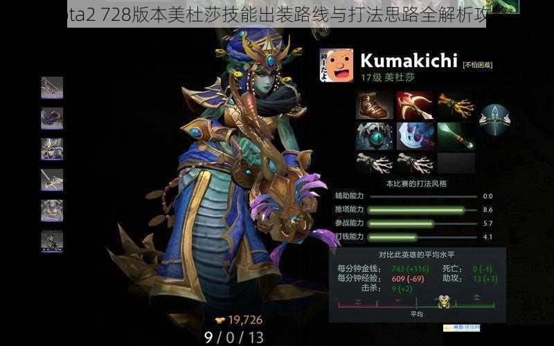 Dota2 728版本美杜莎技能出装路线与打法思路全解析攻略